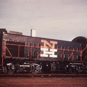 Broadside view of the fireman's side of Lima-Hamilton 1200 hp Locomotive #630
