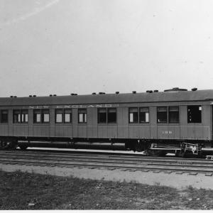 Steam car used on the Dedham - Islington, MA shuttle.