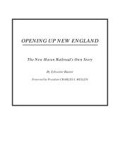 Article: Opening Up New England