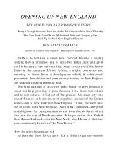 Article: Opening Up New England