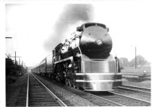 I-5 4-6-4 with NH CABANA at Readville, MA