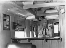 Work Passenger Car W-151 Interior.